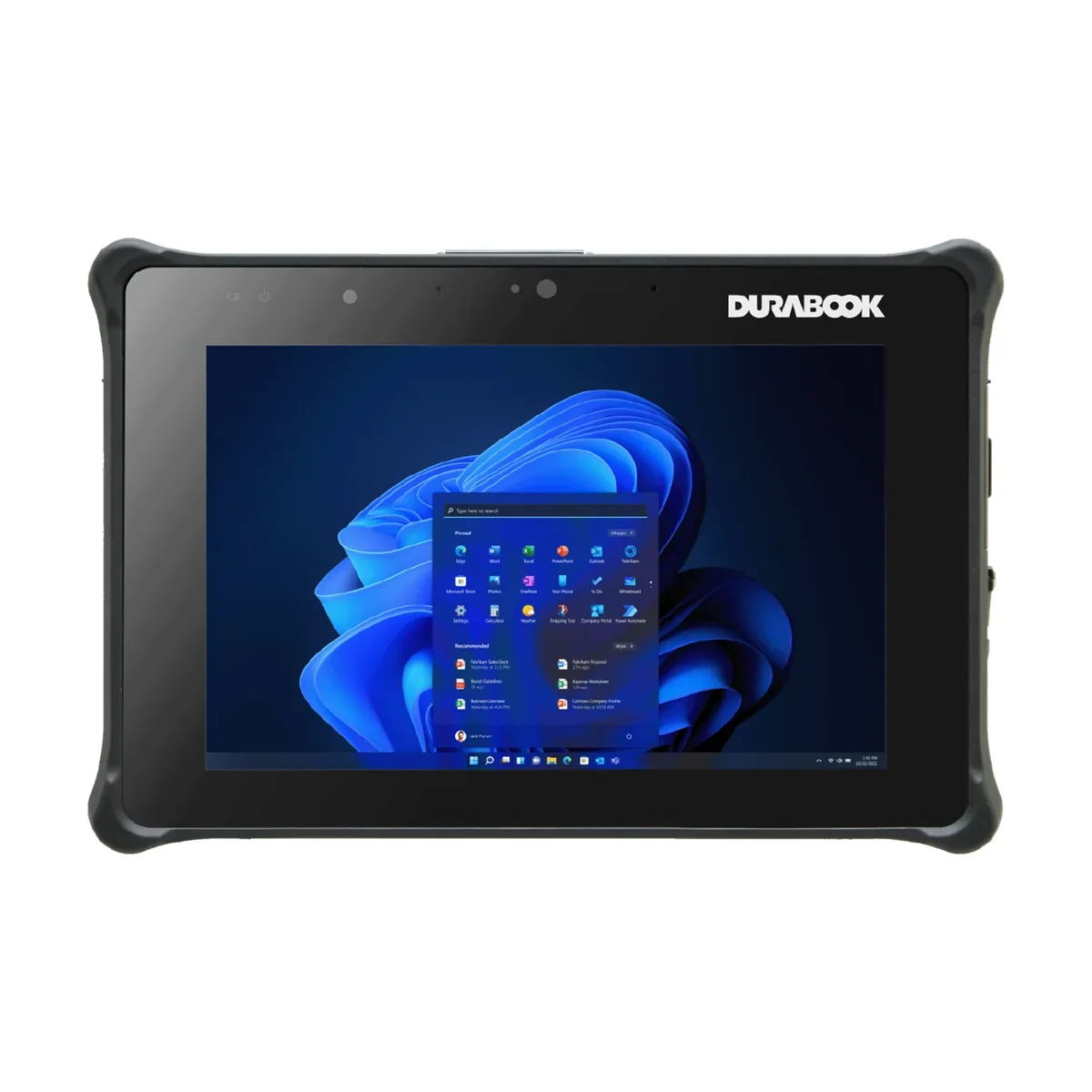 Durabook R8-EX Tablet ATEX Zone 2/22 tablet front