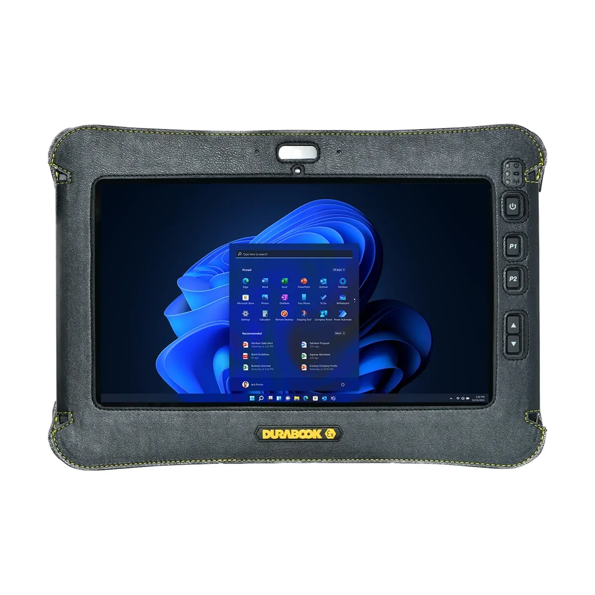 Durabook U11I-EX Tablet ATEX Zone 2/22 tablet front
