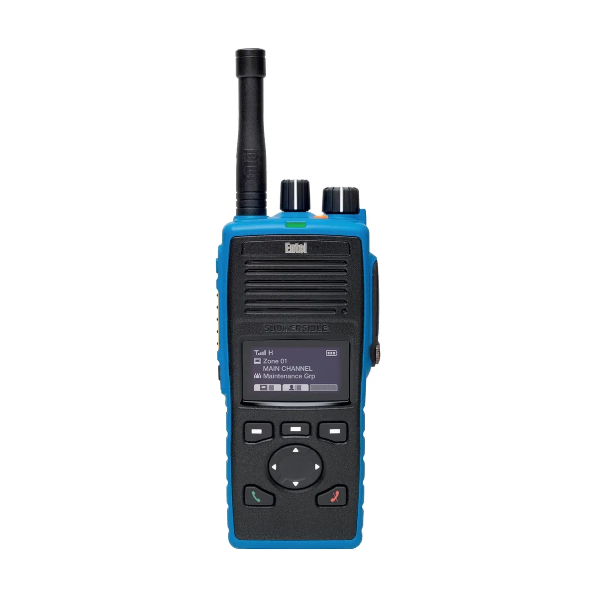 Entel DTEx Series ATEX Radio ATEX Zone 1 DMR radio with OLED display front
