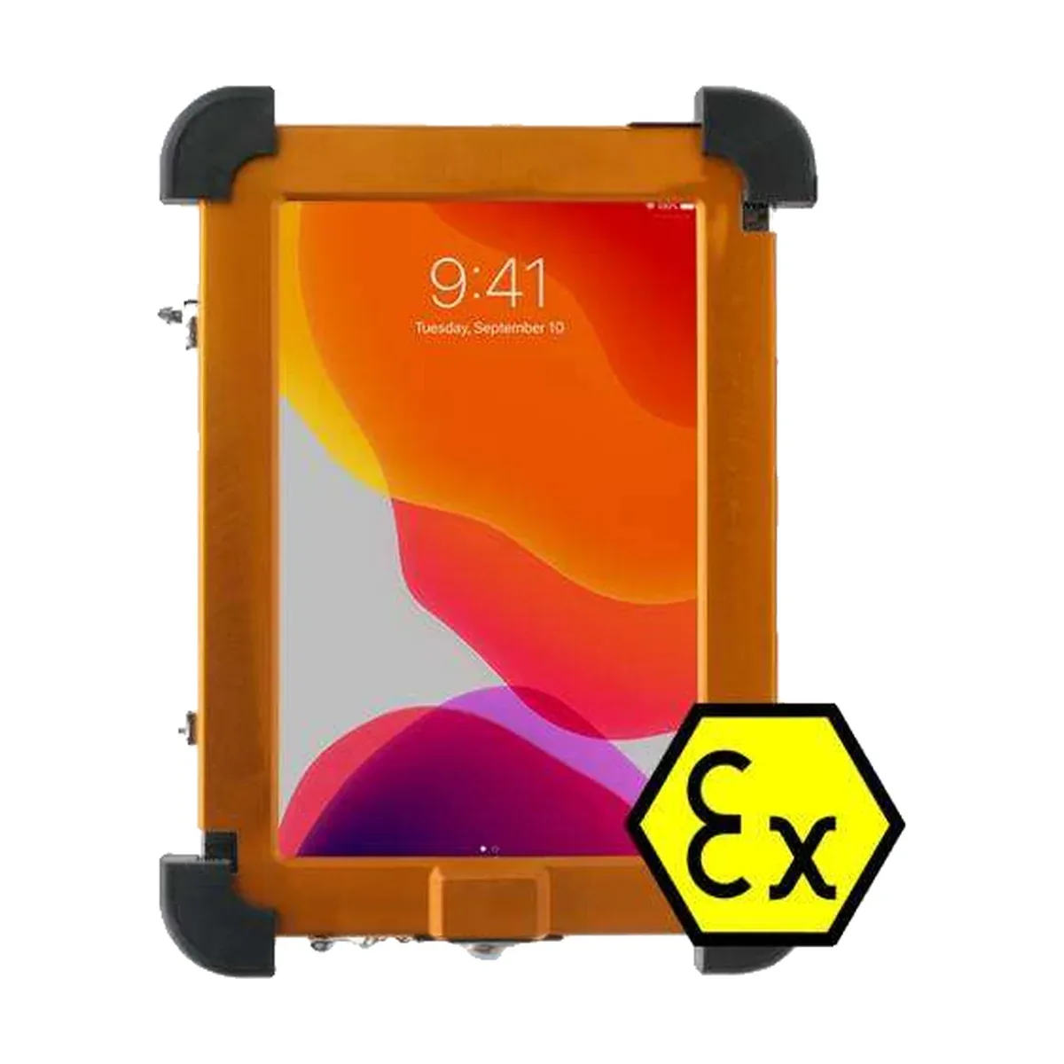 Xciel XCZ1 iPad mini 7 with iPad mini 7 ATEX Zone 1 iPad mini 7 (8.3") enclosure